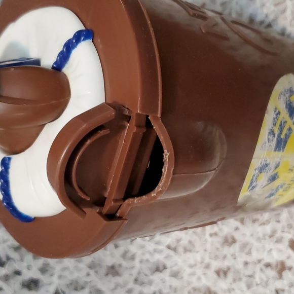 VTG Nestlé Quik Drink Chocolate Milk Plastic Pitcher Turning Stir Inside - Picture 11 of 13